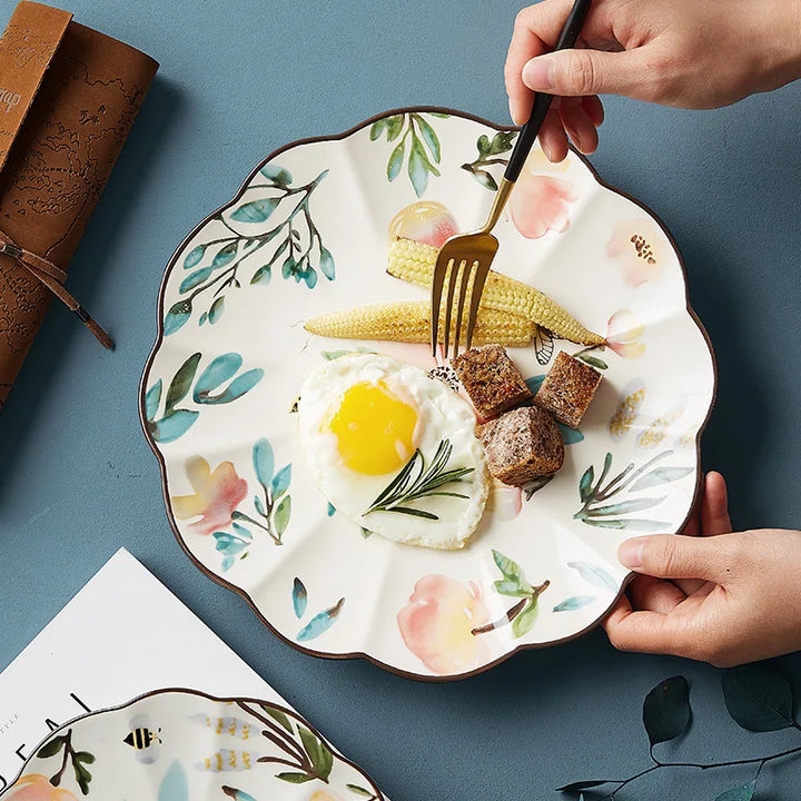 Pelara Floral Plate