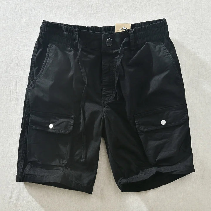 Sarien Button Shorts