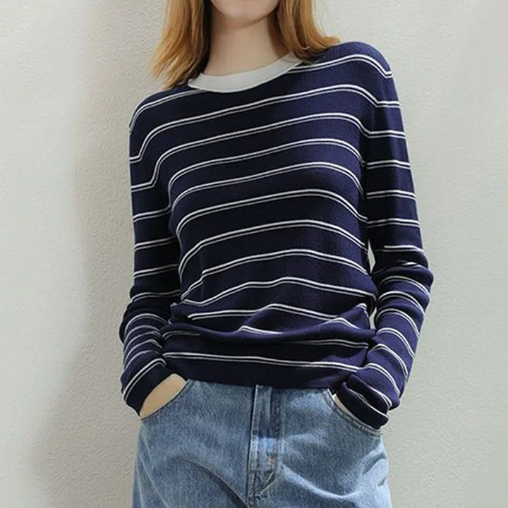 Selina Striped Sweater
