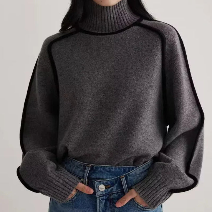 Tesmara Striped Turtleneck