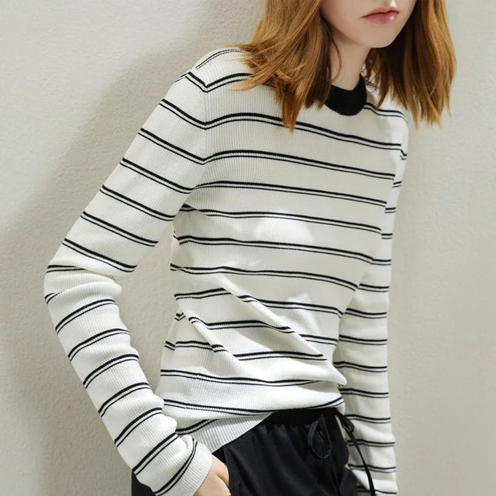 Selina Striped Sweater