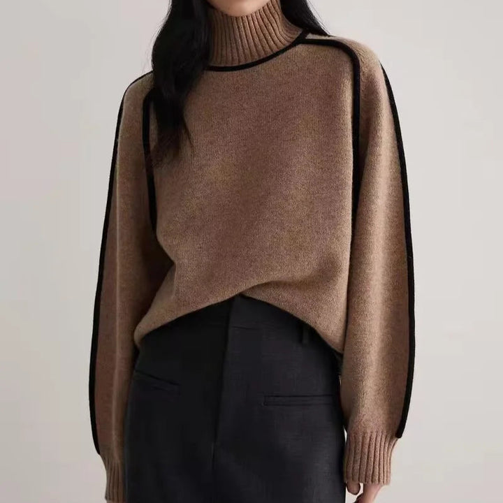 Tesmara Striped Turtleneck
