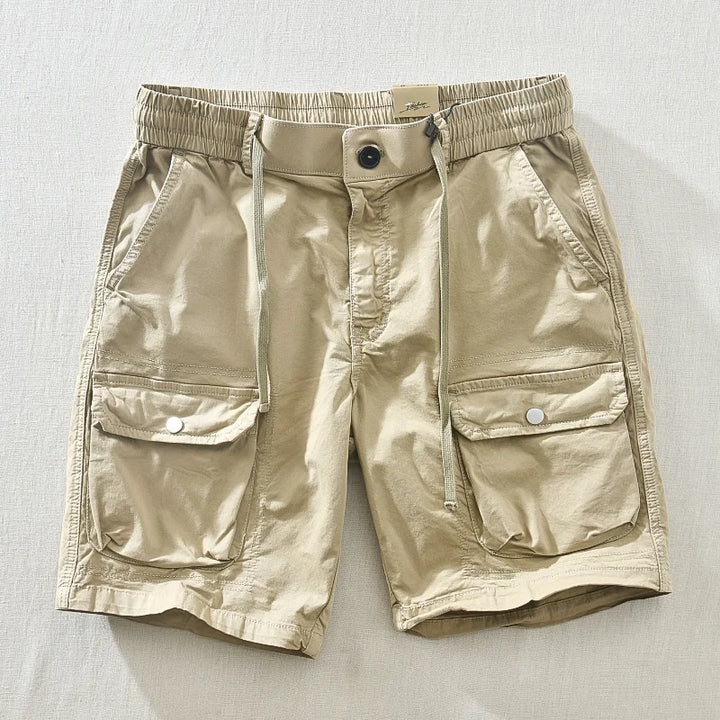 Sarien Button Shorts