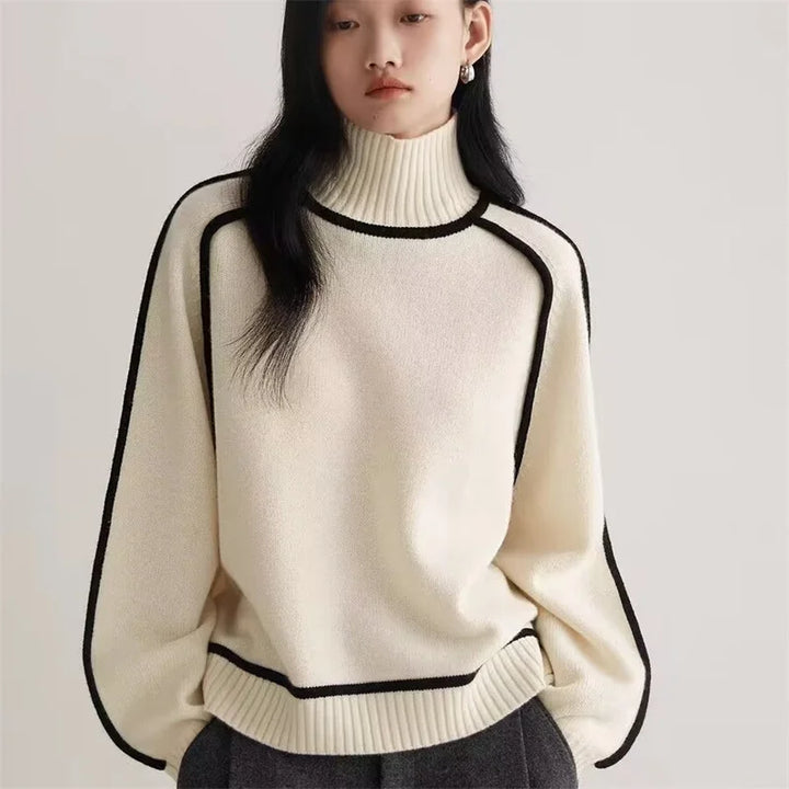 Tesmara Striped Turtleneck