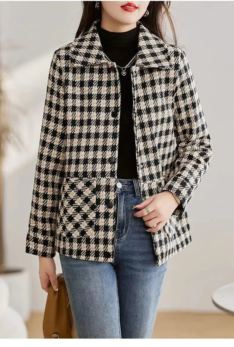 Jelora Plaid Jacket