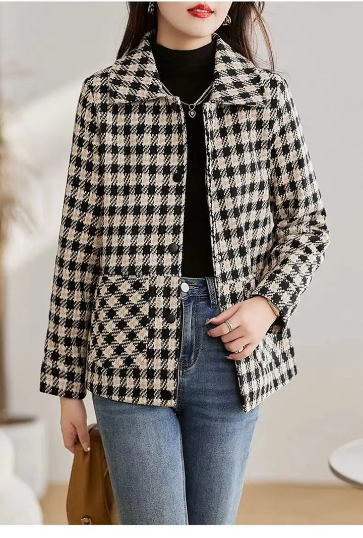 Jelora Plaid Jacket