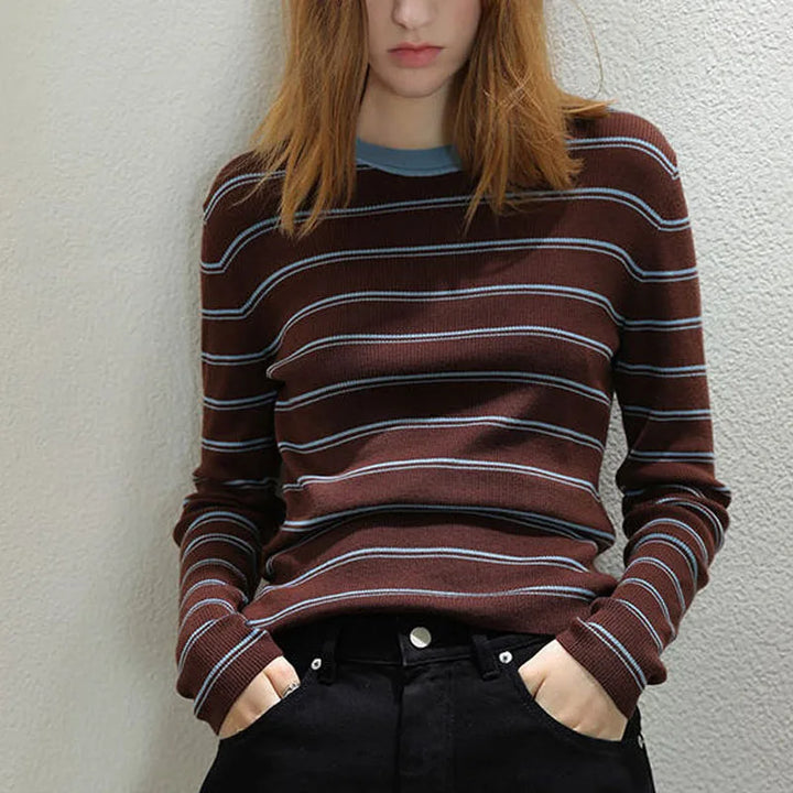 Selina Striped Sweater
