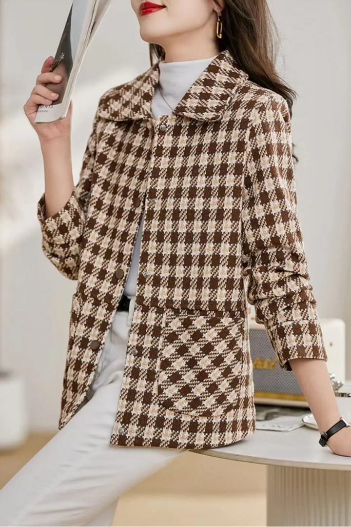 Jelora Plaid Jacket