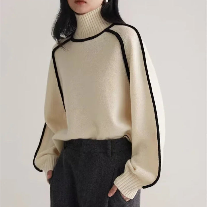 Tesmara Striped Turtleneck