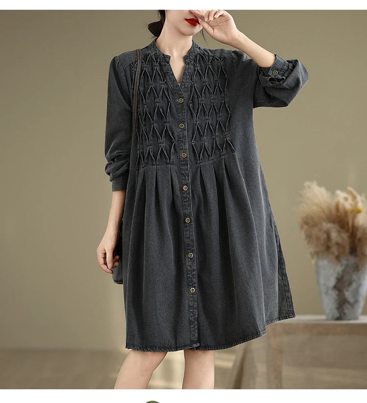 Delvine Denim Dress