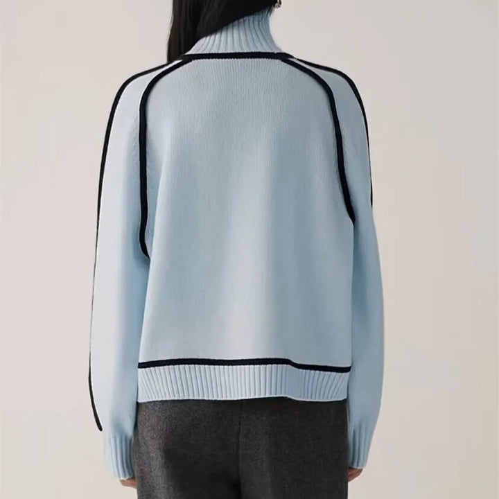 Tesmara Striped Turtleneck