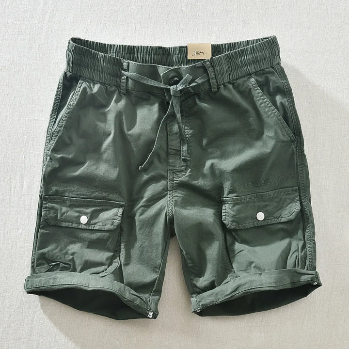 Sarien Button Shorts