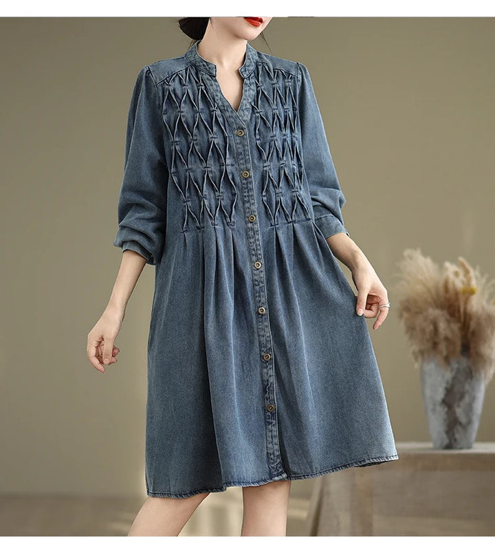 Delvine Denim Dress