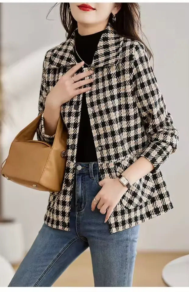 Jelora Plaid Jacket